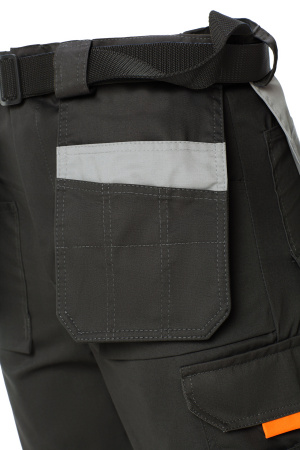  Костюм Профессионал-1 графит/св.серый (куртка, брюки)