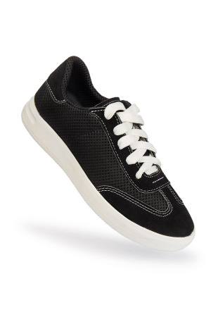  Кроссовки ШК-09113-2 черные