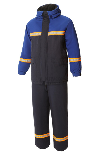 Костюм "Энерджи" утепленный темно-синий василек