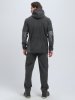 Куртка с капюшоном Кэмп (тк.Флис), т.серый