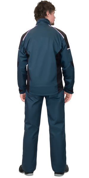 Куртка ЦИТРИН морена с черным (ЧЗ)