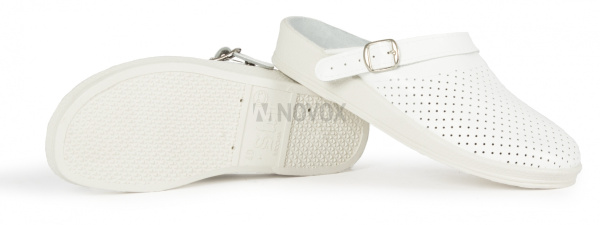 Сабо женские иск.кожа ПВХ, белый