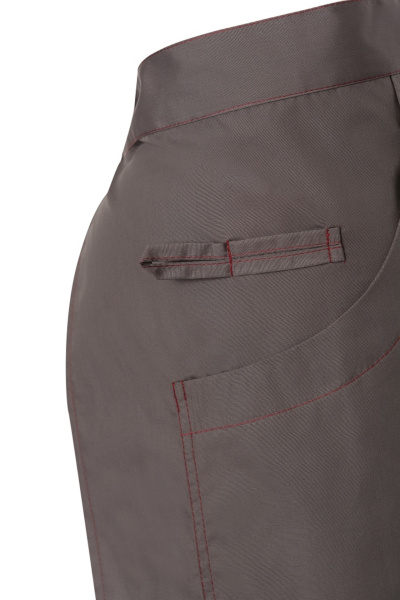 Фартук поварской РИСТРЕТТО ШЕФ темно-серый