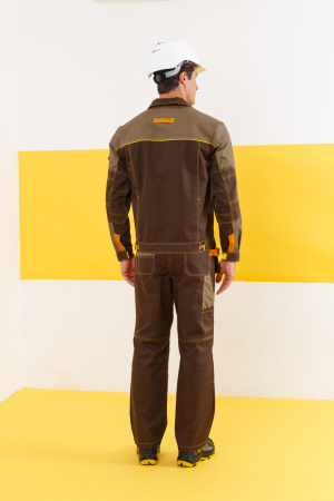  Костюм Профессионал-2 GENESIS (Генезис) т.коричневый/св.коричневый