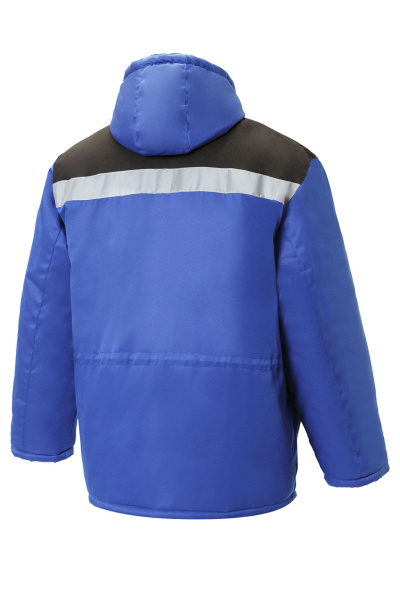 Костюм КОММУНАЛЬЩИК НЬЮ утепленный василек черный