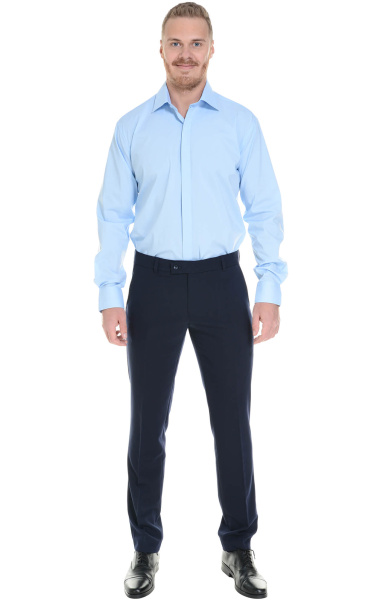 Рубашка мужская "El-Risto" sky blue (голубая)