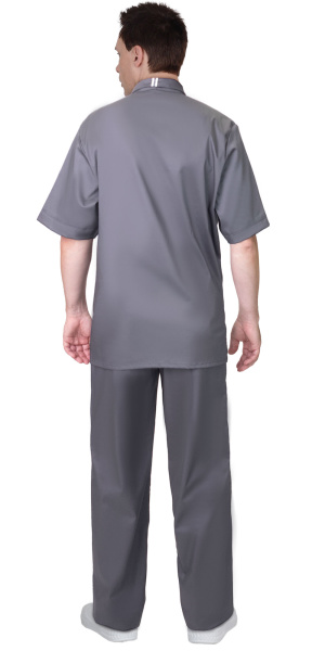 Костюм "ВИКТОР" мужской темно-серый