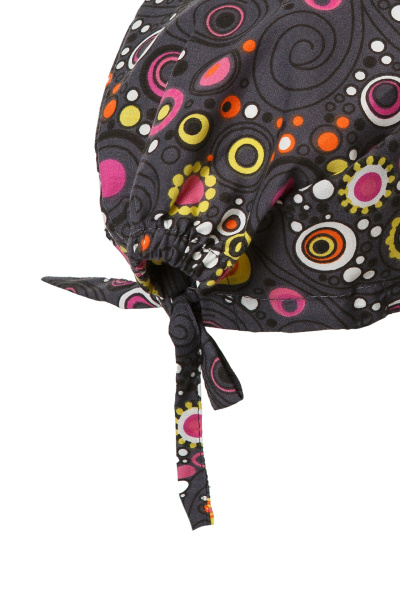 Шапочка СПЕЦ Лайт принт круги на сером