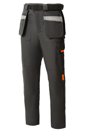  Костюм Профессионал-1 графит/св.серый (куртка, брюки)