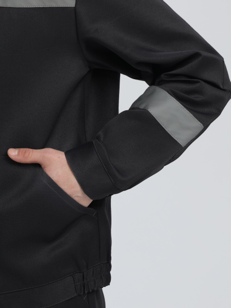 Костюм "Лигор-2" СОП (тк.Смесовая,210) п/к, черный/красный