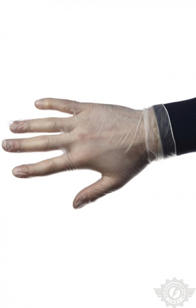 Перчатки виниловые в ассортименте