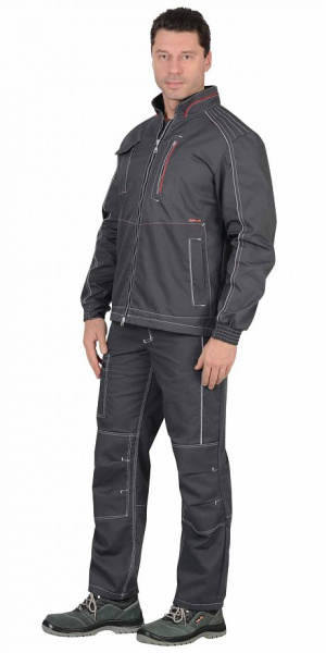 Костюм "АЛЕКС" куртка (чз), п/к, серый