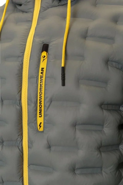 Куртка ЮНИОНВОРКВЕАР (UNIONWORKWEAR) Термал стич т.серая/черная