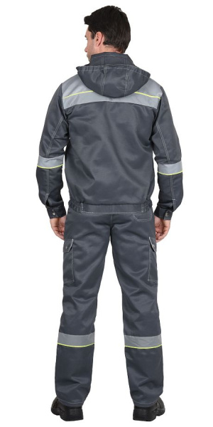 Костюм летний "ТИТАН" куртка, п/к,серый