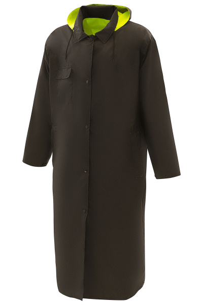 Плащ СПЕКТРОТЕК ПРЕМИУМ сигнальный двухсторонний желтый