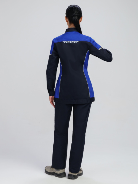 Куртка женская ProfLineSpecialist (тк.Смесовая,240), т.синий/васильковый 
