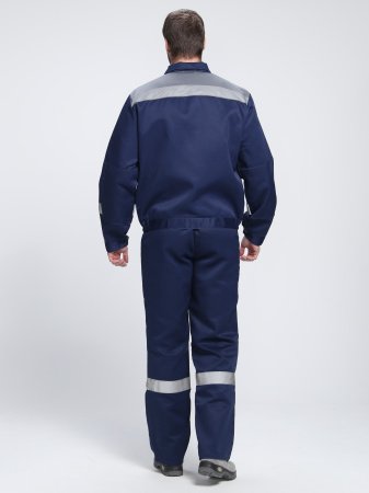 Костюм "Лигор-2" СОП (тк.Смесовая,210) п/к, т.синий/серый