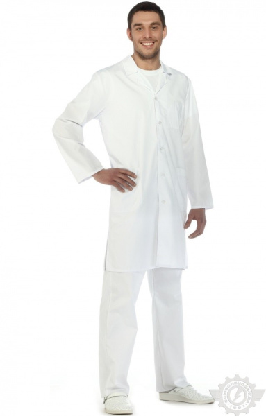 Халат "Сервис" мужской белый