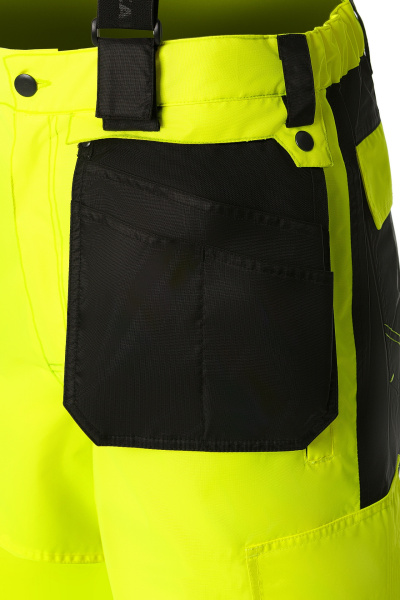 Брюки ЮНИОНВОРКВЕАР Хай-Вис (UNIONWORKWEAR Hi-Vis) Визибл демисезонные желтые