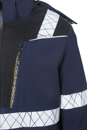 Куртка ЮРИНОКС МАКС (YURINOX MAX) утепленная т.синяя/черная