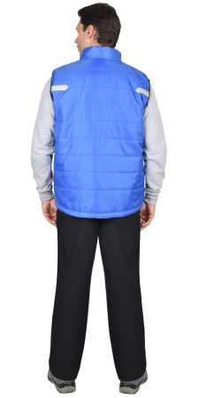 Жилет "МОДЕРН", василек