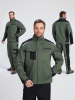 Куртка ProfLineLeader (тк.Хлопок/Спандекс,260), хаки/черный
