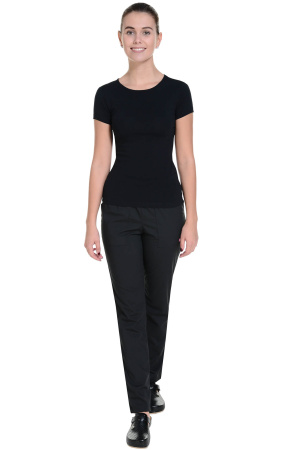 Футболка LUXE (ЛЮКС) женская черная