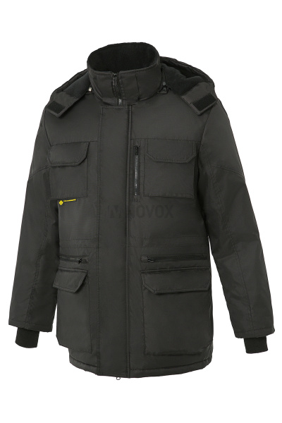 Куртка СТРАЙК утепленная черная