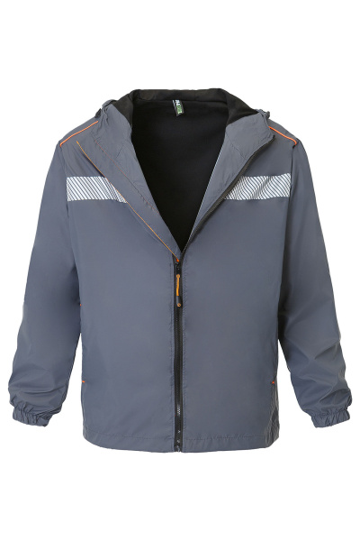 Ветровка КОТПРОФИ на сетке серая