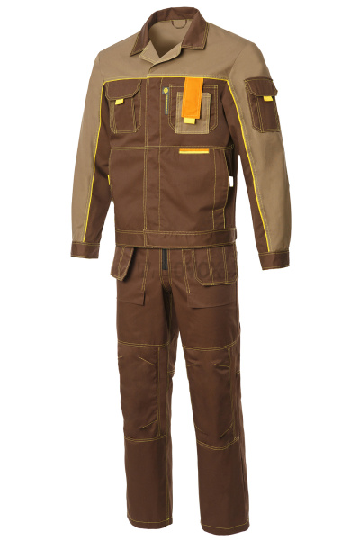  Костюм Профессионал-2 GENESIS (Генезис) т.коричневый/св.коричневый
