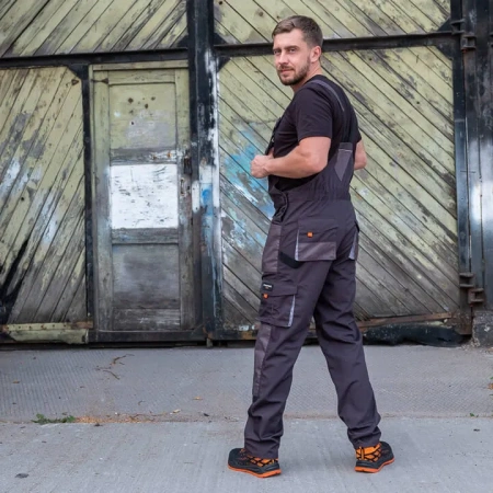 Полукомбинезон PROTONE LIGHT, серый/т.серый/оранжевый