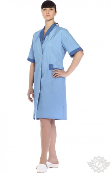 Халат "Радуга" короткий рукав