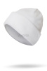 Шапка ЭЙЧ ЛАЙН (H LINE) вязаная белая