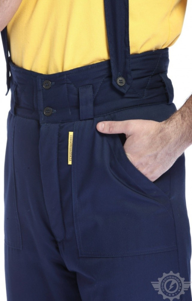 Брюки "Эксперт" зимние темно-синие