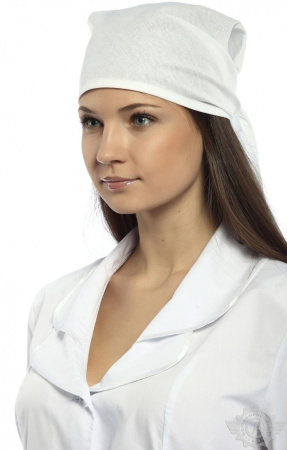 Косынка х/б белая