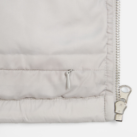 Куртка-бомбер унисекс Warmbridge, светло-серая