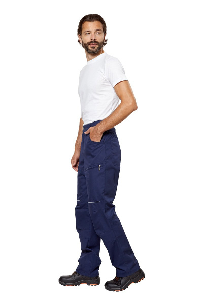 Брюки рабочие мужские летние "Shelby" цвет темно-синий