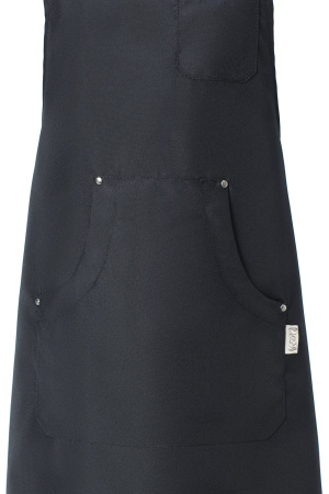 Фартук КЛИНПЛЕКС ИРМА (CLINPLEX IRMA) с нагрудником black (черный)