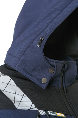 Куртка ЮРИНОКС МАКС (YURINOX MAX) утепленная т.синяя/черная