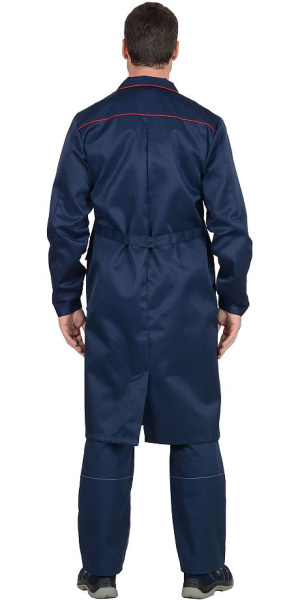 Халат мужской "ТЕХНИК", т. синий