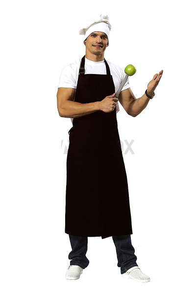 Фартук поварской цвет черный