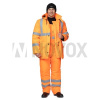 Костюм утепленный "Дорожник 2" 3 класс защиты оранжевый сигнальный