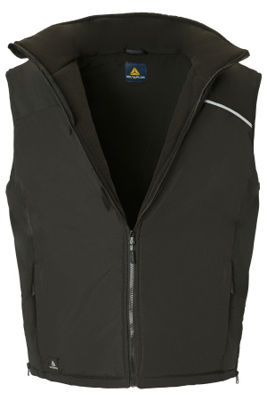 Жилет ДЕЛЬТА ПЛЮС Фиджи3 утепленный черный