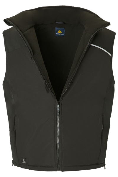 Жилет ДЕЛЬТА ПЛЮС Фиджи3 утепленный черный