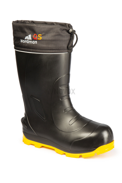 Сапоги Нордман 1037 с КП и КС черные с манжетой (ЭВА Nordman Quaddro S) утепленные