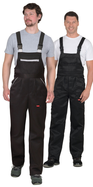 Полукомбинезон "ПРОФЕССИОНАЛ",черный