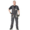 Полукомбинезон мужской "Бренд" серый/серый