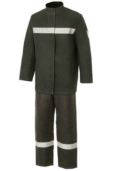 Костюм сварщика комбинированный КС07 Минпромторг черный