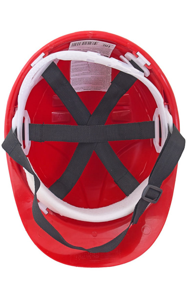 Каска строительная красная