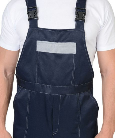 Костюм "ЛЕГИОНЕР" куртка, п/к, синий с серым СОП 50 мм